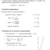 la fonction exponentielle - fiche