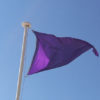 drapeau violet - les sables-d'olonne