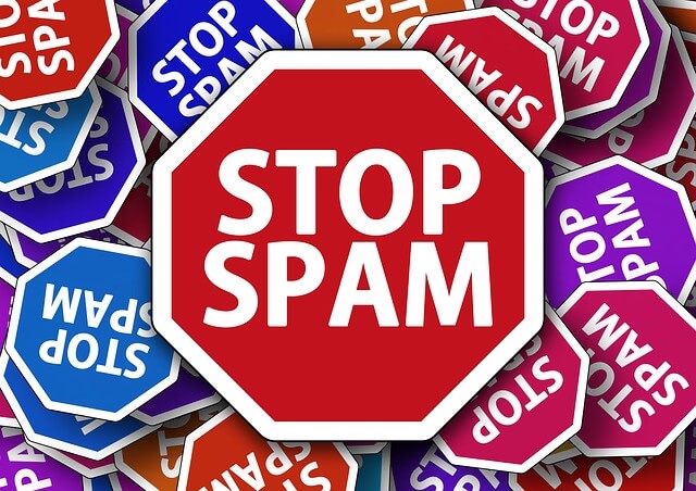 denunciar spam no celular