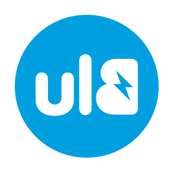 Blu logo (inverted)