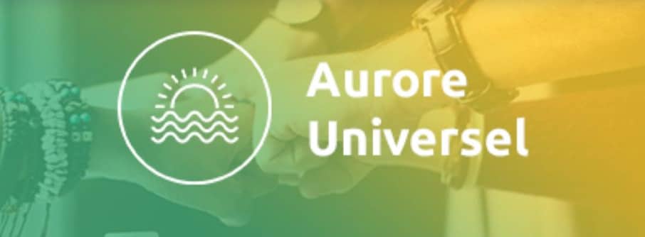 Logotipo universal de la aurora