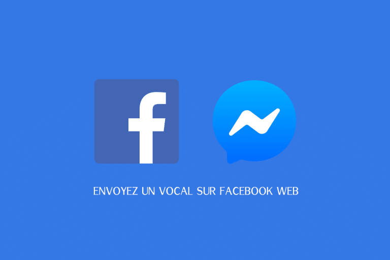 Send a voice message to Facebook Web