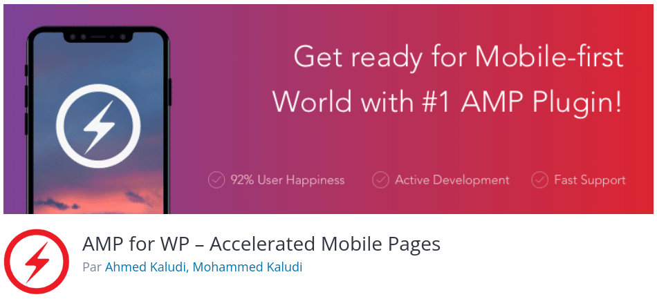 AMP for WP – Accelerated Mobile Pages