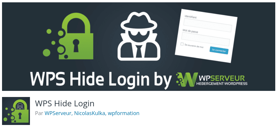 WPS Hide Login - WPServeur